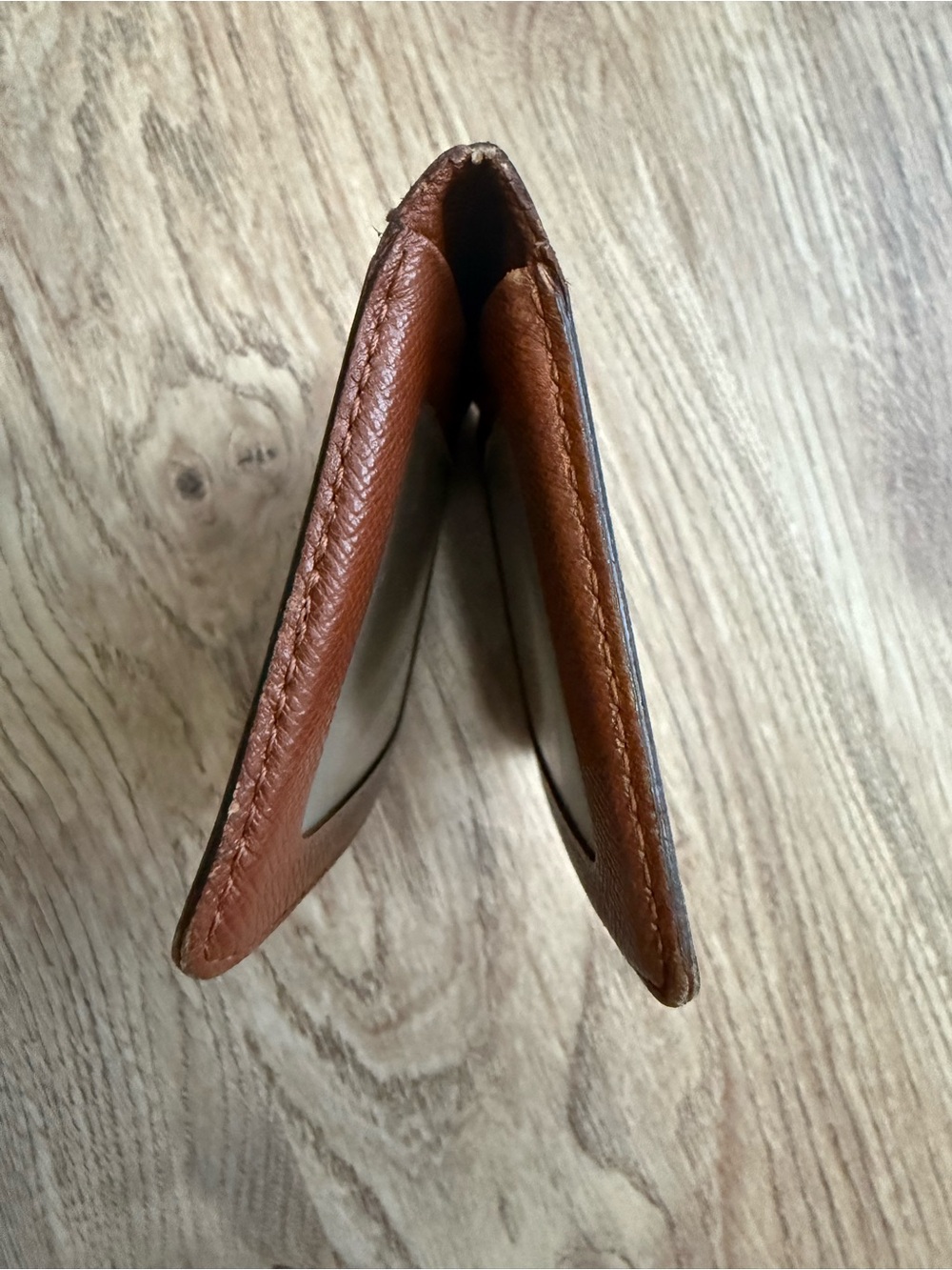 Louis Vuitton Monogram Card holder - Dark Brown with Gold Print - Picture 3 of 5